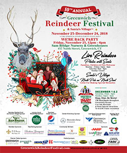 10th Annual Greenwich Holiday Stroll and Reindeer Fesitval - 2018